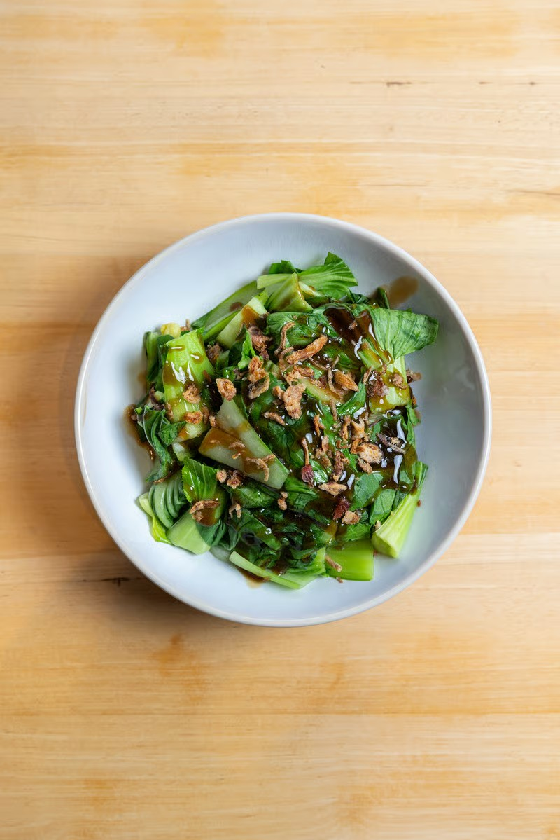 Steamed Bok Choy