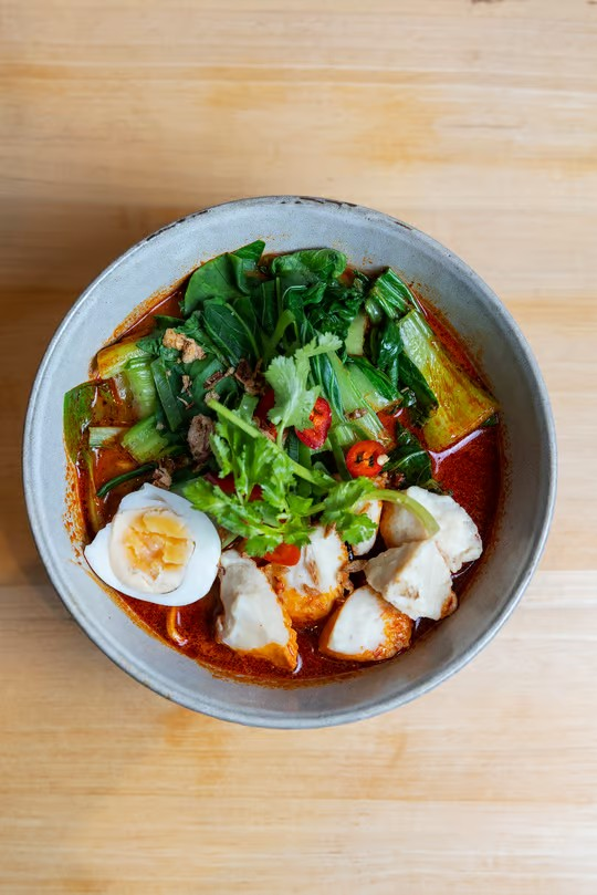 Tofu Laksa Noodle Soup (gfo)